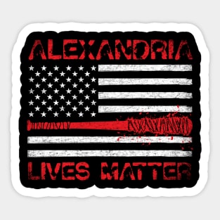 Alexandria Lives Matter Sticker
